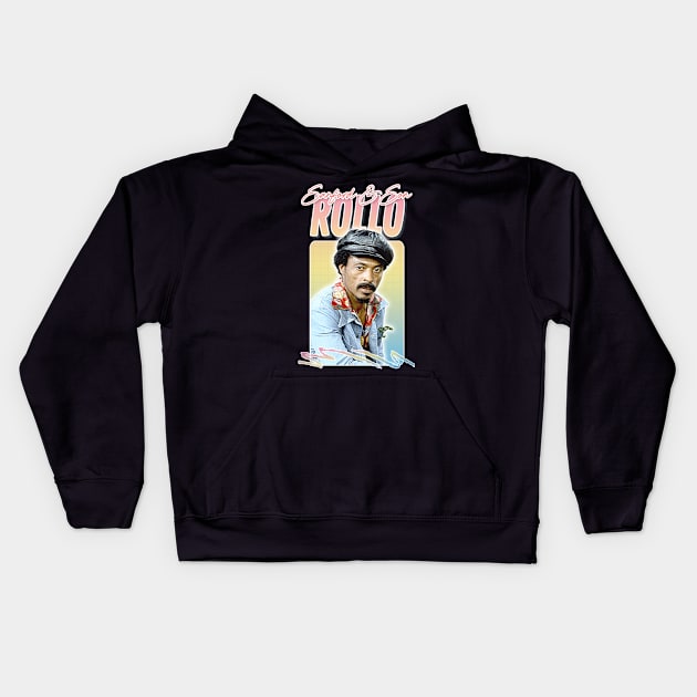 Rollo / Sanford & Son - Retro Fan Design Kids Hoodie by DankFutura